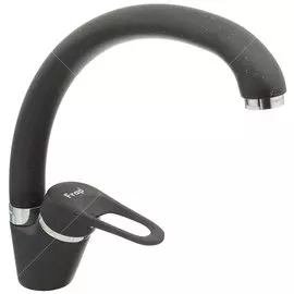 Смеситель для кухни, Frap, с картриджем, черный, F4113-7