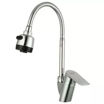 Смеситель для кухни, Frud, гибкий излив, с картриджем, R44154