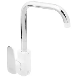 Смеситель для кухни, Frud, с картриджем, белый, R40301