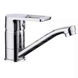 Смеситель для раковины, Frud, короткий излив, с картриджем, хром, R45072