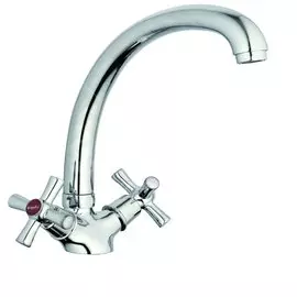 Смеситель для кухни, G.lauf, с кран-буксой, хром, QMT4-B722