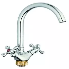 Смеситель для кухни, G.lauf, с кран-буксой, хром, QTZ4-A827