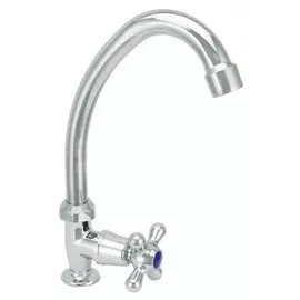 Смеситель для кухни, Istok life, с кран-буксой, для одного типа воды, хром, 0402.728