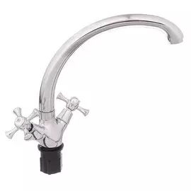 Смеситель для кухни, Эверест, с кран-буксой, хром, B42-064