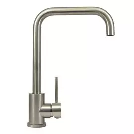 Смеситель для кухни, Juguni, с картриджем, нержавеющая сталь, 0402.168