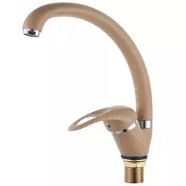 Смеситель для кухни, РМС, с картриджем, песочный, SL135BN-011F