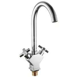 Смеситель для кухни, Ledeme, с кран-буксой, хром, L4084-2