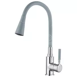 Смеситель для кухни Ledeme L4199-9 серый