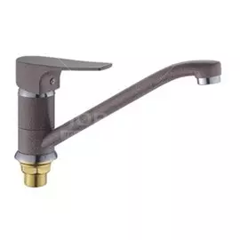 Смеситель для кухни Potato P49222-15 с керамическим картириджем, кофейный