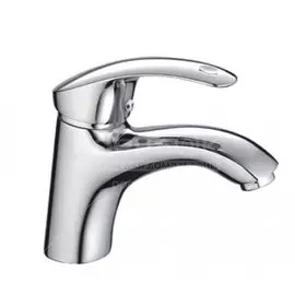 Смеситель для раковины, Frap, короткий излив, с картриджем, хром, F1021