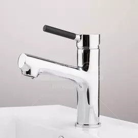 Смеситель для раковины, Frap, короткий излив, с картриджем, хром, F1044