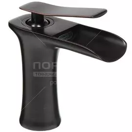 Смеситель для раковины Frap F1052-52 латунный, катридж 35 мм, черный