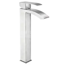 Смеситель для раковины, Frap, короткий излив, с картриджем, сатин, F10803-2