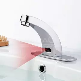 Смеситель для раковины, Frap, короткий излив, сенсорный, хром, F512-1