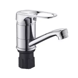 Смеситель для раковины, Эверест, с картриджем, хром, B45-025