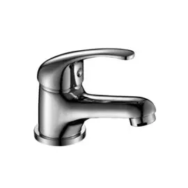 Смеситель для раковины, Rossinka, короткий излив, с картриджем, хром, A35-11