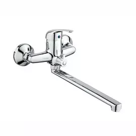 Смеситель для ванны, Антей, Альфа, с картриджем, хром, 227021-ANT