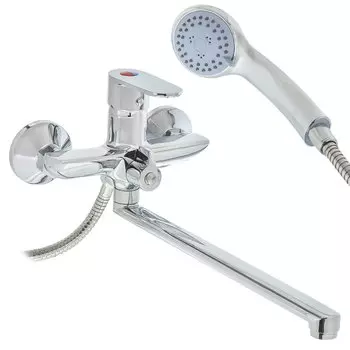 Смеситель для ванны, Aqwin, с картриджем, хром, A22220N