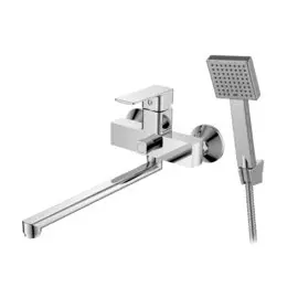 Смеситель для ванны, Decoroom, с картриджем, хром, DR20043
