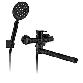 Смеситель для ванны, Frap, с картриджем, черный, F22801-6