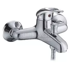 Смеситель для ванны, Frap, короткий излив, с картриджем, хром, F3003