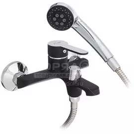 Смеситель для ванны, Frap, короткий излив, с картриджем, черный, F3242