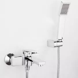 Смеситель для ванны, Frap, короткий излив, с картриджем, хром, F3246