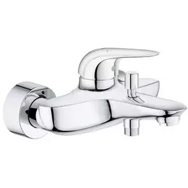 Смеситель для ванны, Grohe, Eurostyle, короткий излив, с картриджем, хром, 23726003