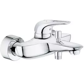 Смеситель для ванны, Grohe, Eurostyle, короткий излив, с картриджем, хром, 33591003