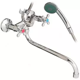 Смеситель для ванны, Istok life, с кран-буксой, хром, 0402.714