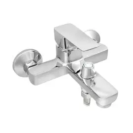 Смеситель для ванны, Juguni, 0402.134, короткий излив, с картриджем, хром, 0402.134