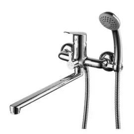 Смеситель для ванны, Lemark, Partner, с картриджем, хром, LM6551C