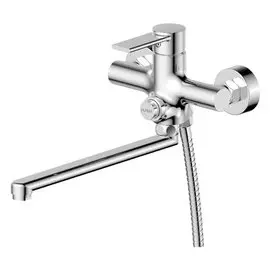 Смеситель для ванны, РМС, с картриджем, хром, SL130-006EK