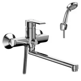 Смеситель для ванны, Rossinka, с картриджем, хром, RS28-33