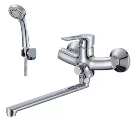 Смеситель для ванны, Rossinka, с картриджем, хром, RS43-32