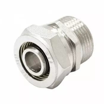 Соединитель 16х1/2" мм, наружная резьба, STI