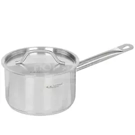 Сотейник из нержавеющей стали Катунь Общепит КТ-ОБ-КК-18 с крышкой, 2.6 л, 18 см