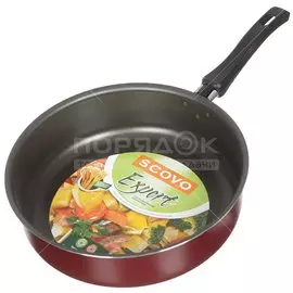 Сотейник алюминий, 26 см, антипригарное покрытие, Scovo, Expert, СЭ-016