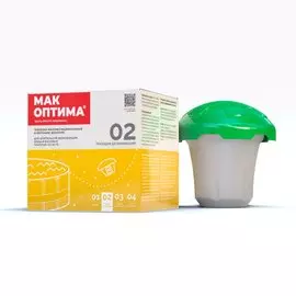 Средство для дезинфекции воды Mak, MAK 4 mini, таблетки, в диффузоре, 0.04 кг, одна таблетка 20 г