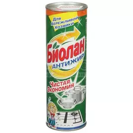 Чистящее средство для кухни, Биолан, Антижир, порошок, 400 г