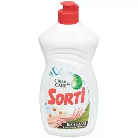 Средство для мытья посуды Sorti, Бальзам с экстратом ромашки, 450 мл