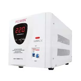 Стабилизатор напряжения Ресанта, ACH-500/1-Ц, 0.5 кВт, 140-260 В, 63/6/1