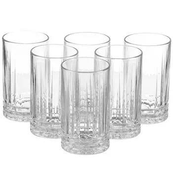 Стакан 380 мл, стекло, 6 шт, Luminarc, Чикаго, высокий, O0513