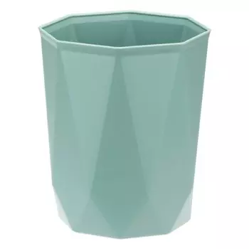 Стакан для зубных щеток, 11х9.5 см, пластик, морская волна, Idea, Призма, М 2241