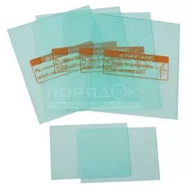 Стекло для маски сварщика Fubag Optima внешнее, 124.7х106.5 мм