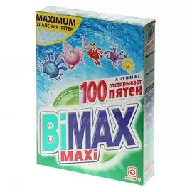 Стиральный порошок BiMAX, 0.4 кг, автомат, 100 пятен