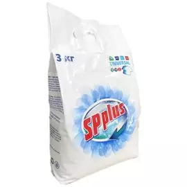 Стиральный порошок SP plus, 3 кг, автомат, универсальный