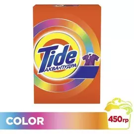Стиральный порошок Tide, 0.45 кг, автомат, для цветного белья, Color
