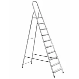 Стремянка алюминиевая Alumet AМ710, 10 ступеней