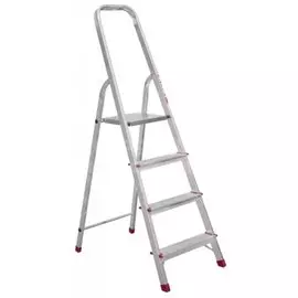 Стремянка металлическая Alumet ZZ404, 4 ступени